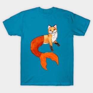 Fox Mermaid T-Shirt